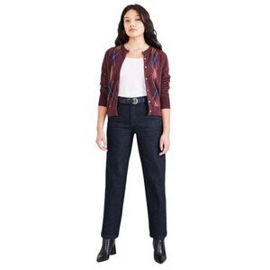 Dockers Navy Stretch Chino Pants, 8